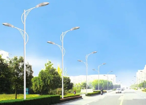 双臂太阳能路灯