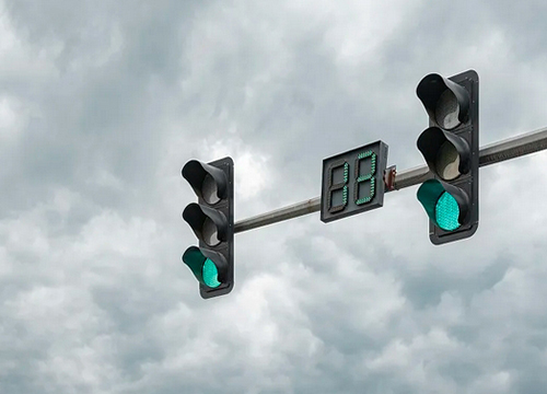 公路交通信号杆